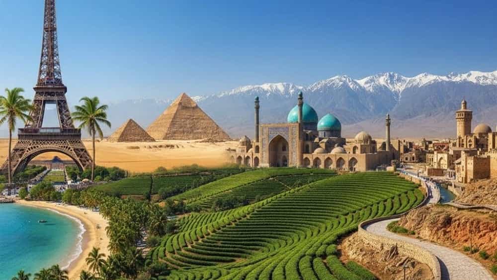 تور مسافرتی داخلی و خارجی با آژانس مسافرتی نسترن گشت لاهیجان